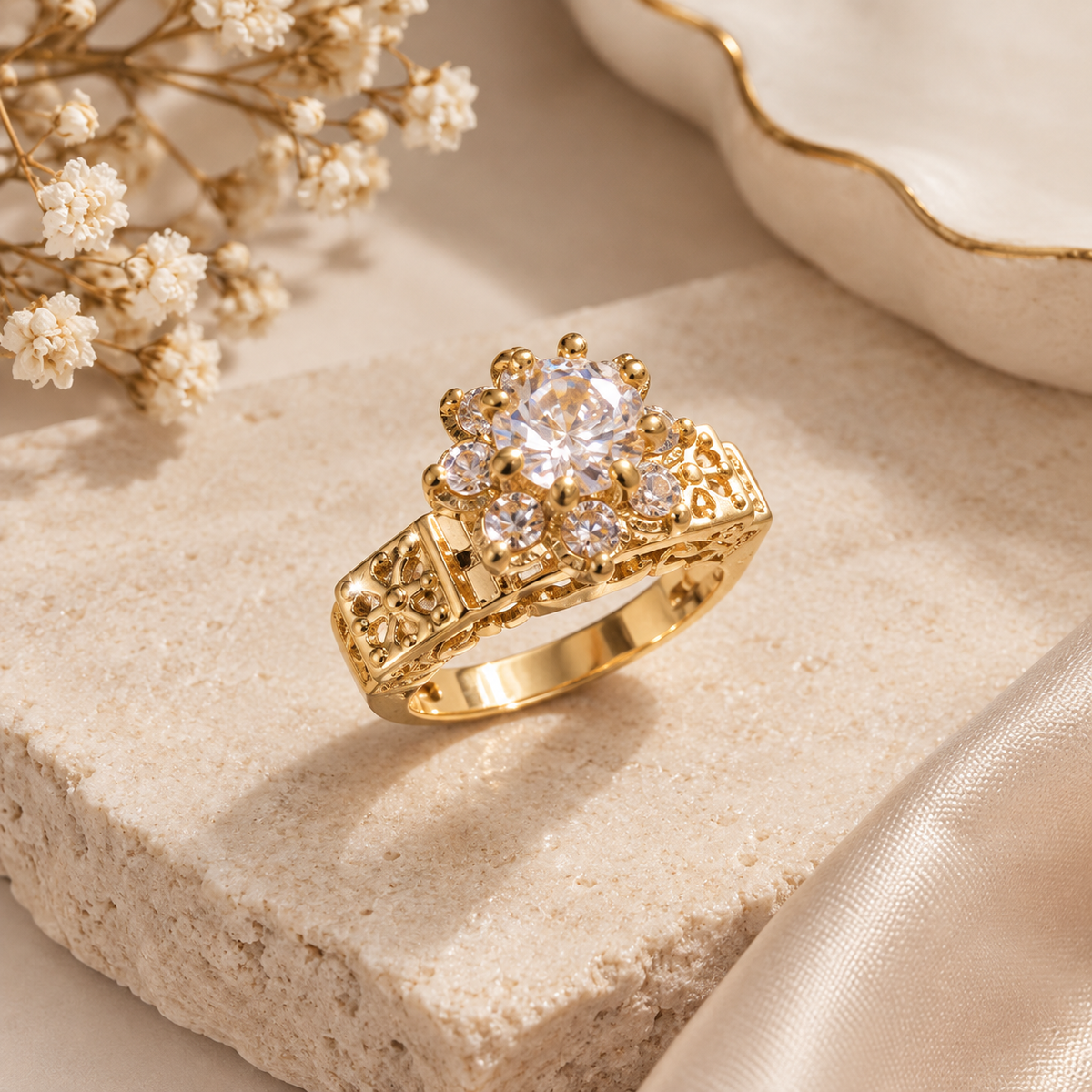 Anillo Aurora Dorado